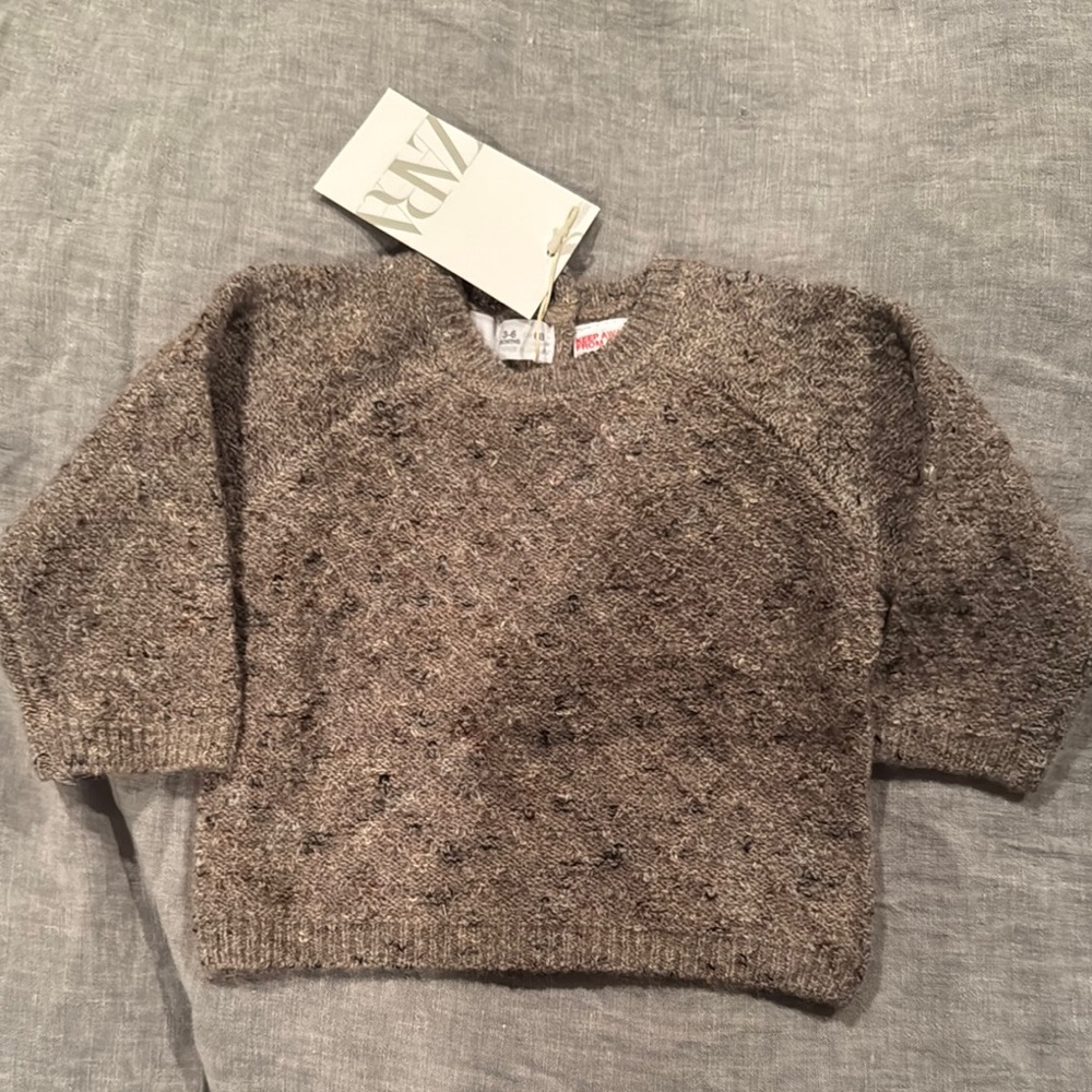 Zara Women's Gray Sweater